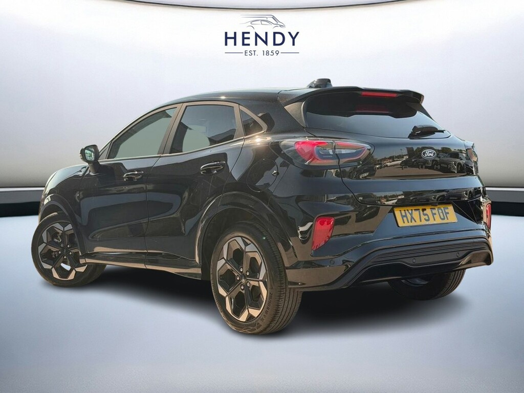 Ford Puma 1.0 Ecoboost Hybrid Mhev St-line X Dct HX75FOF Black #6