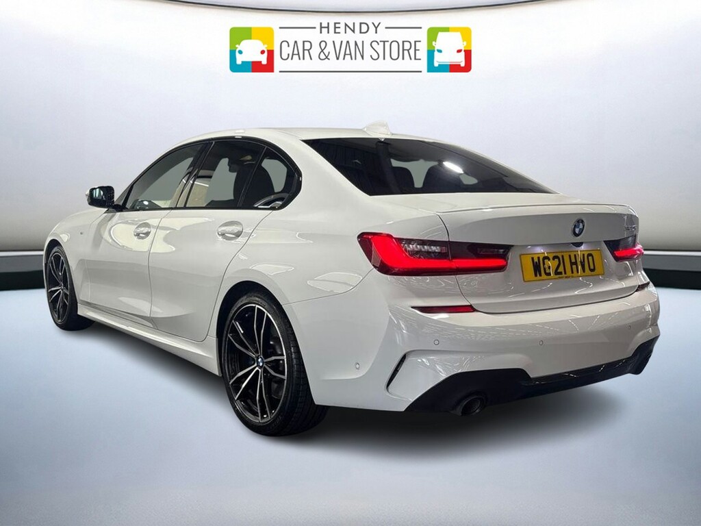 BMW 3 Series 320I M Sport Saloon WG21HVO White #6