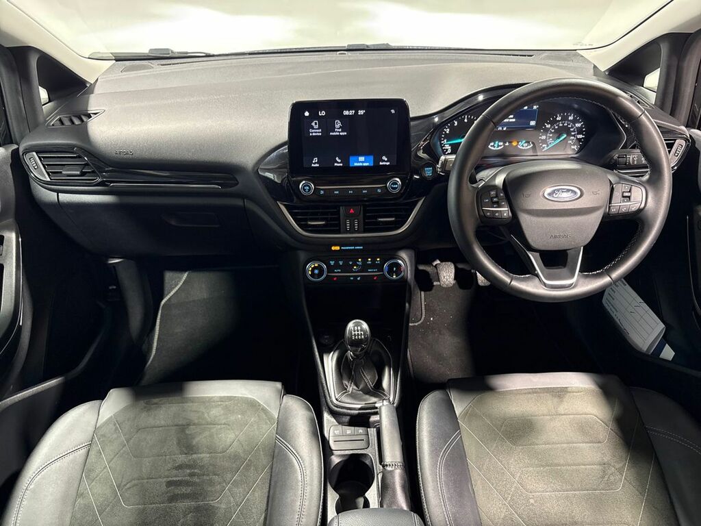 Ford Fiesta 1.0 Ecoboost Hbd Mhev 125 Titanium X HT23EBO Black #3