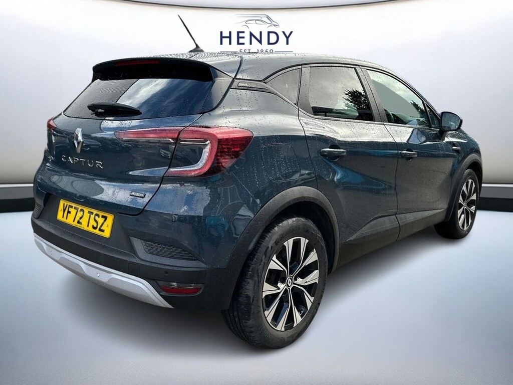 Renault Captur 1.6 E-tech Full Hybrid 145 Evolution YF72TSZ Blue #4