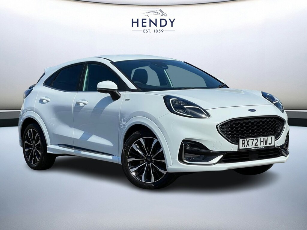 Ford Puma 1.0 Ecoboost Hybrid Mhev St-line Vignale White