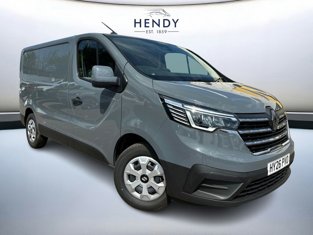 Renault Trafic Sl30 Blue Dci 130 Advance Safety Van Grey