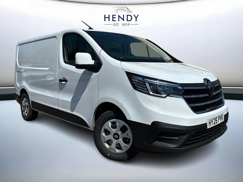 Renault Trafic Sl30 Blue Dci 150 Advance Safety Van Eag9 White