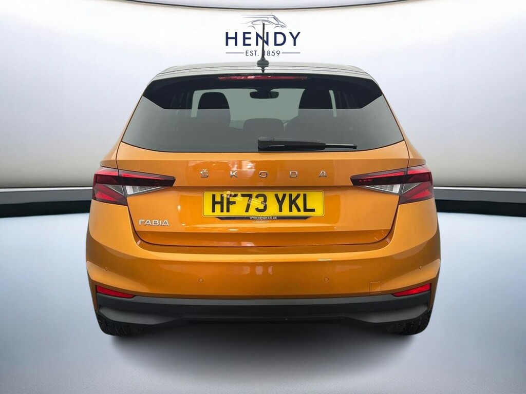 Skoda Fabia 1.0 Tsi Colour Edition HF73YKL Orange #5