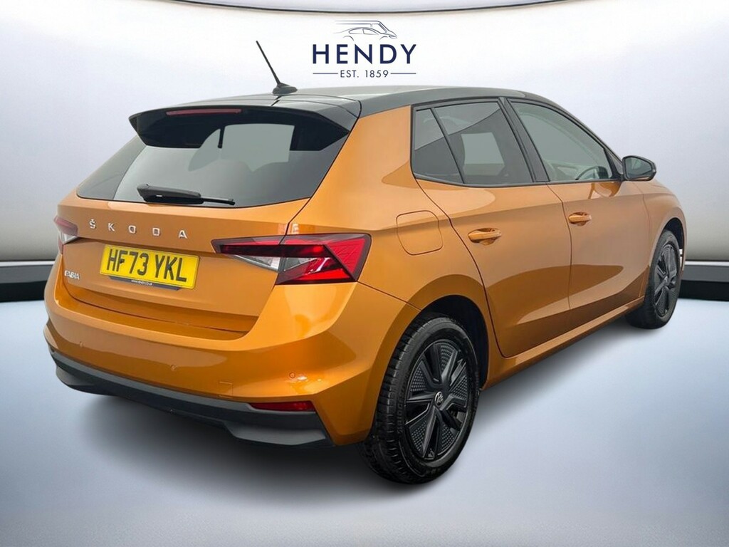 Skoda Fabia 1.0 Tsi Colour Edition HF73YKL Orange #4
