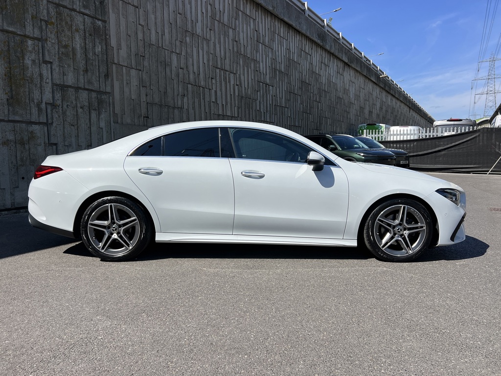 Mercedes-Benz CLA Class Cla 180 Amg Line Exec Coupe My24 2023 White #3
