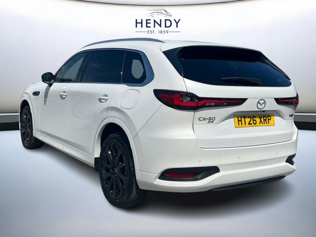 Mazda CX-80 3.3D Homura Plus Convdappan White #6