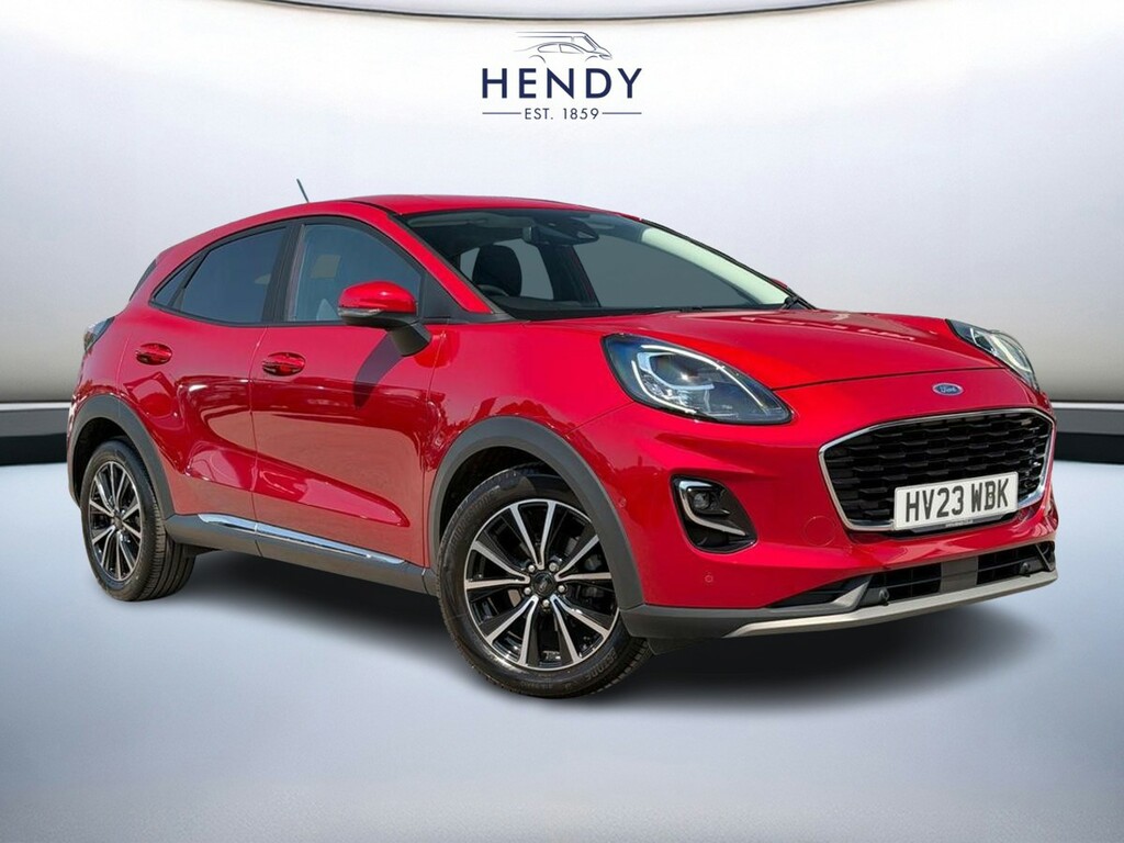 Ford Puma 1.0 Ecoboost Hybrid Mhev Titanium Dct Red