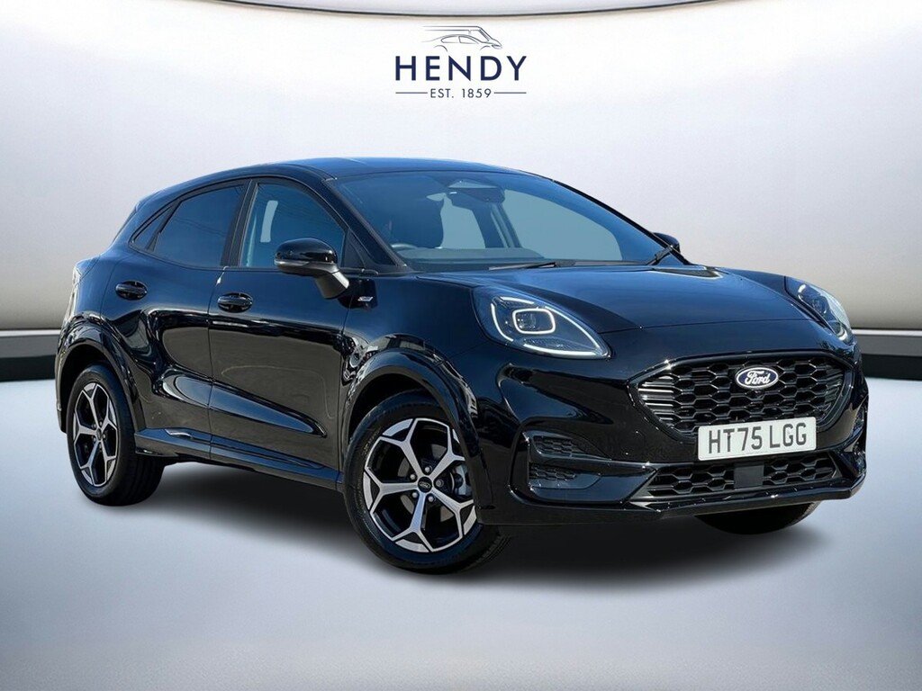 Ford Puma 1.0 Ecoboost Hybrid Mhev St-line Dct Black