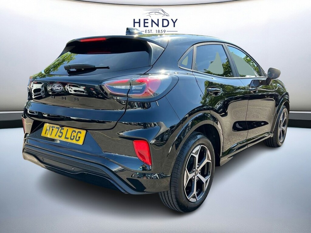 Ford Puma 1.0 Ecoboost Hybrid Mhev St-line Dct HT75LGG Black #4