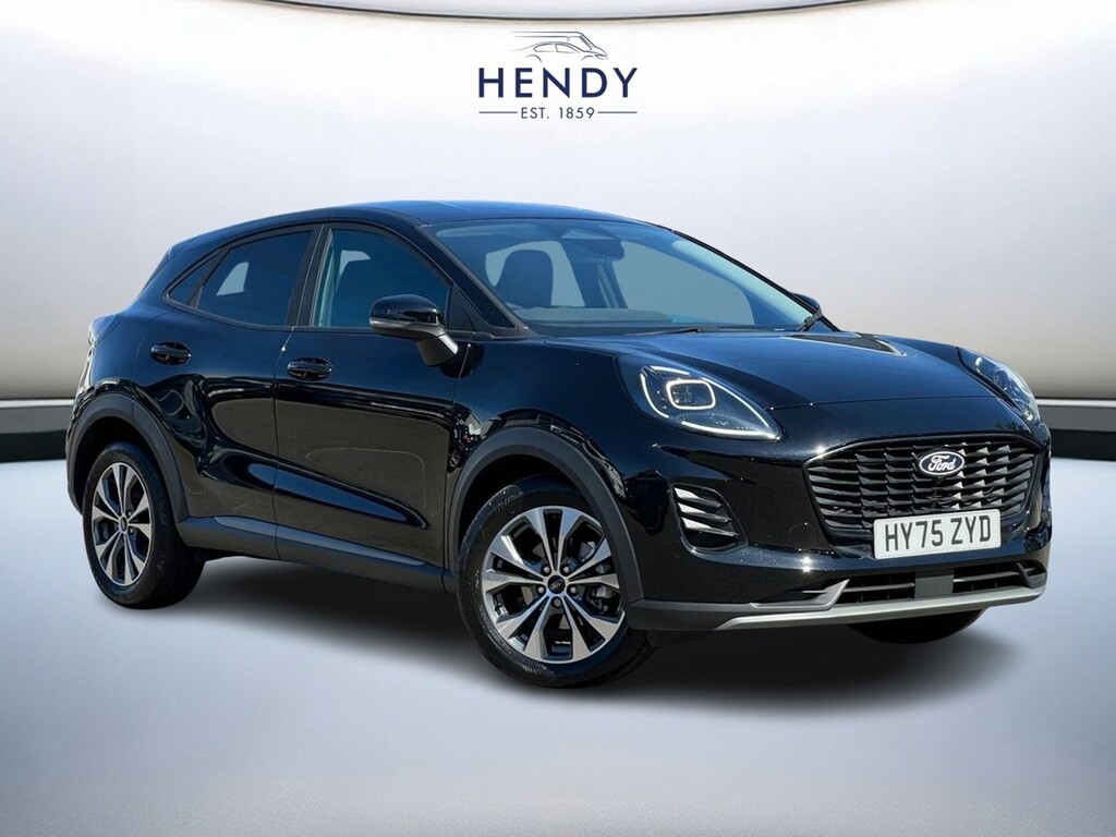 Ford Puma 1.0 Ecoboost Hybrid Mhev Titanium Dct Black