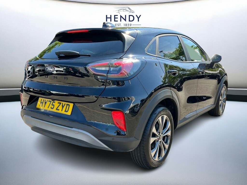 Ford Puma 1.0 Ecoboost Hybrid Mhev Titanium Dct HY75ZYD Black #4