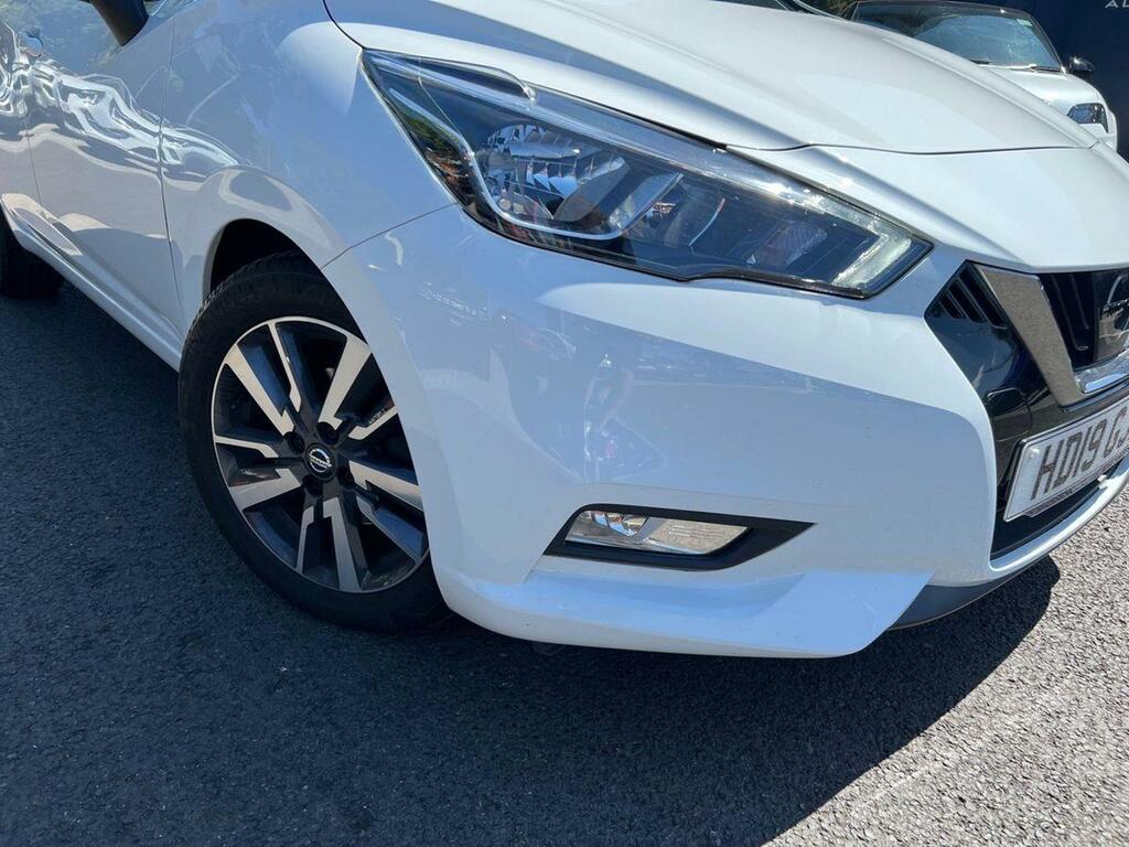 Nissan Micra 0.9 Ig-t Acenta HD19GJZ White #3