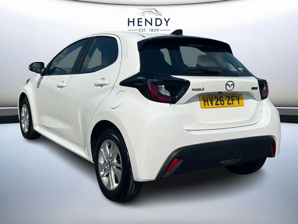 Mazda 2 1.5I Hybrid Centre Line Cvt HV26ZFY White #6