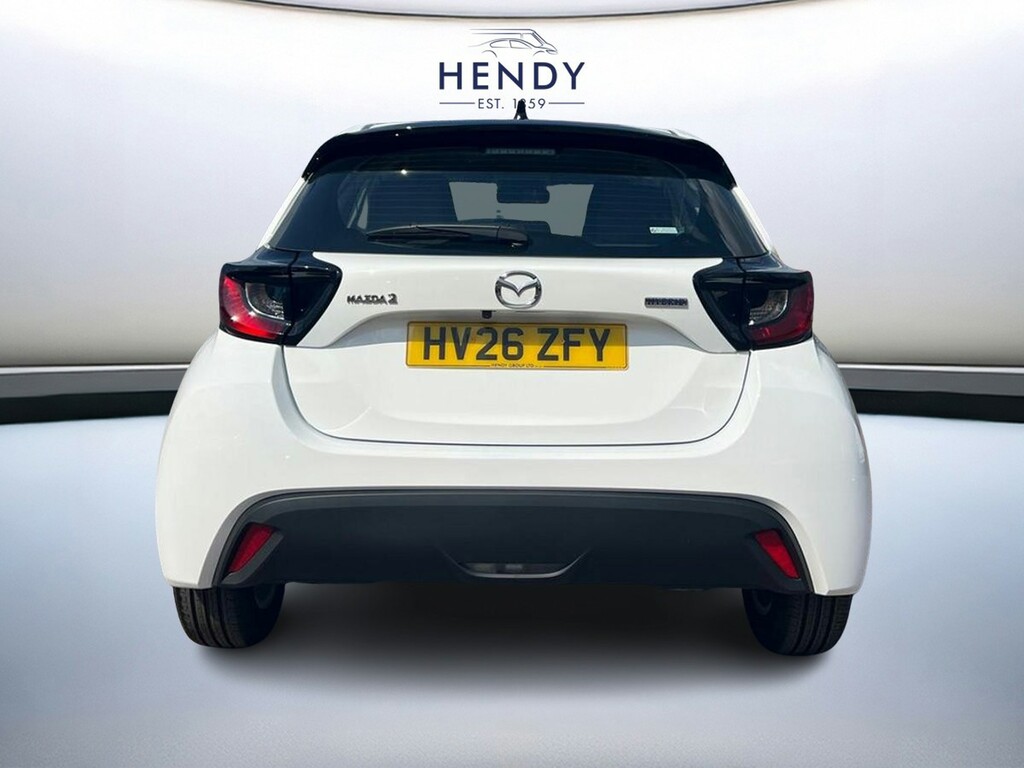Mazda 2 1.5I Hybrid Centre Line Cvt HV26ZFY White #5
