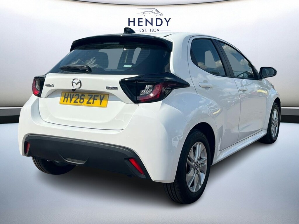 Mazda 2 1.5I Hybrid Centre Line Cvt HV26ZFY White #4