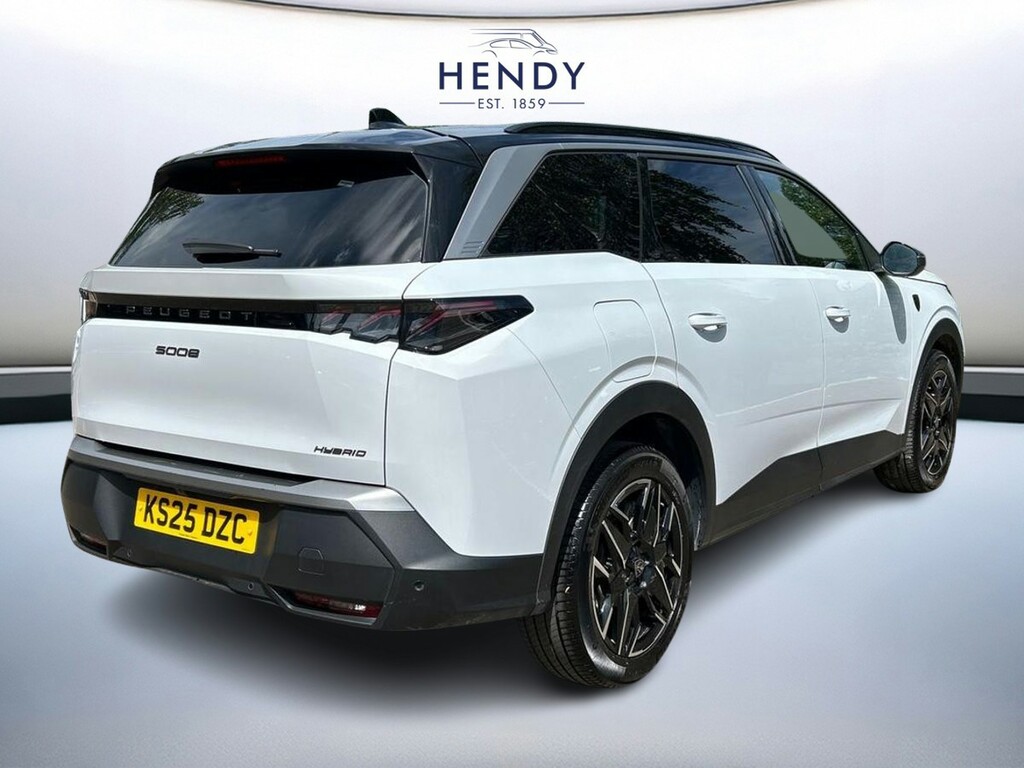 Peugeot 5008 1.2 Hybrid 136 Gt E-dsc6 KS25DZC White #4