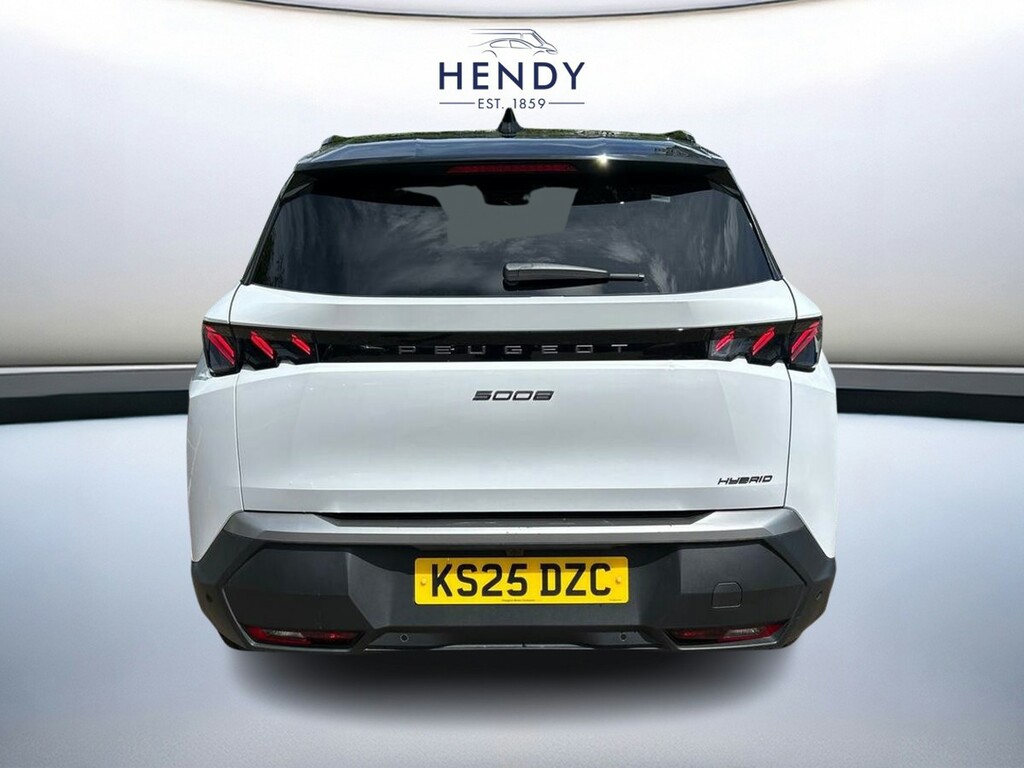 Peugeot 5008 1.2 Hybrid 136 Gt E-dsc6 KS25DZC White #5