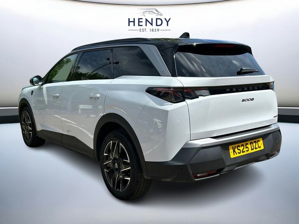 Peugeot 5008 1.2 Hybrid 136 Gt E-dsc6 KS25DZC White #6