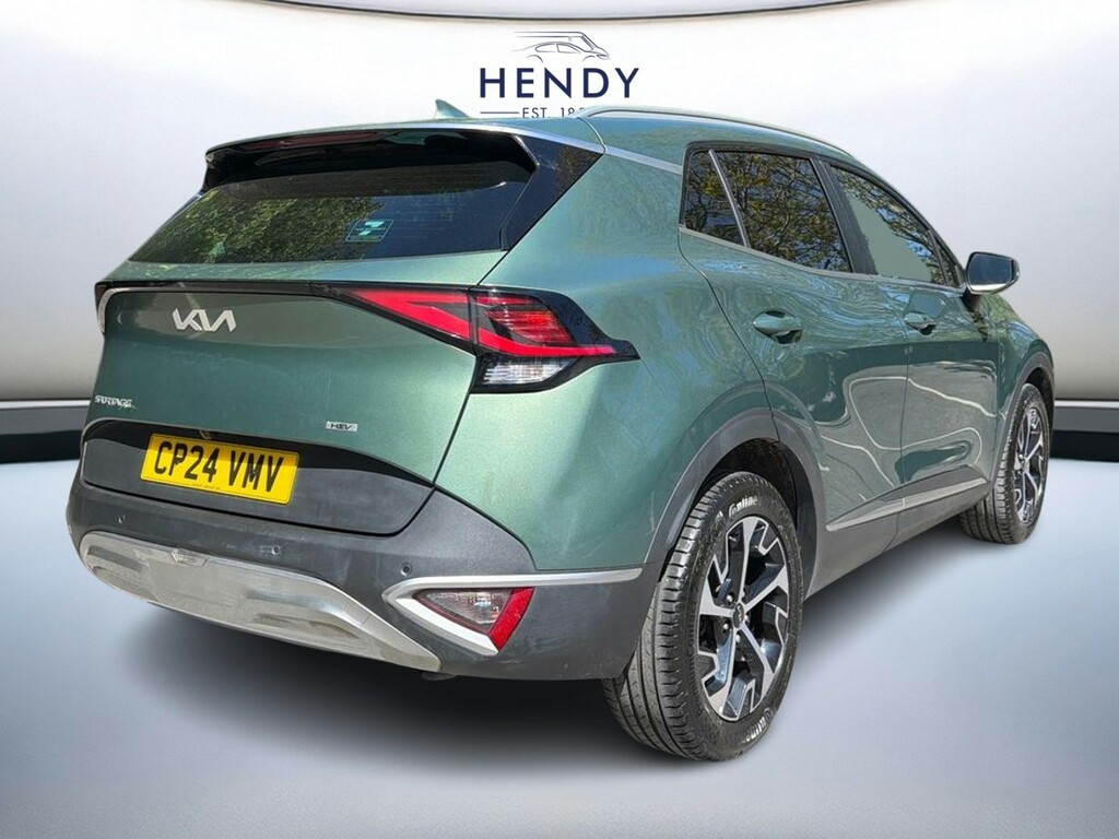 Kia Sportage 1.6T Gdi 207 Hev 3 CP24VMV Green #4