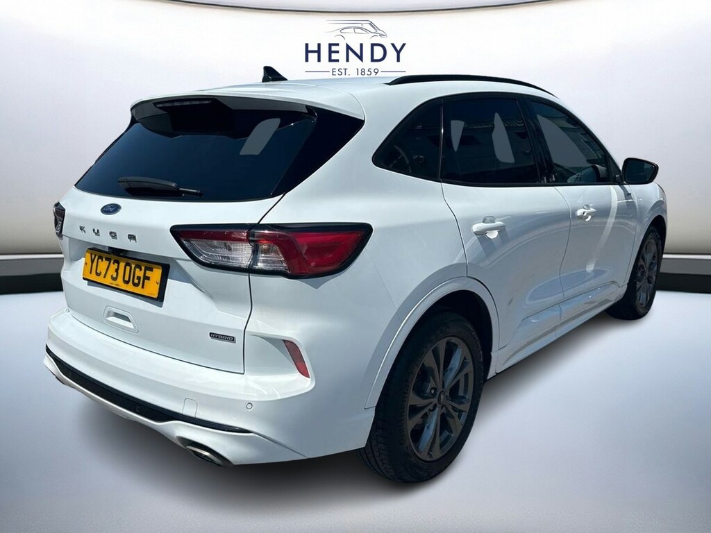Ford Kuga 2.5 Fhev St-line Edition Cvt YC73OGF White #4