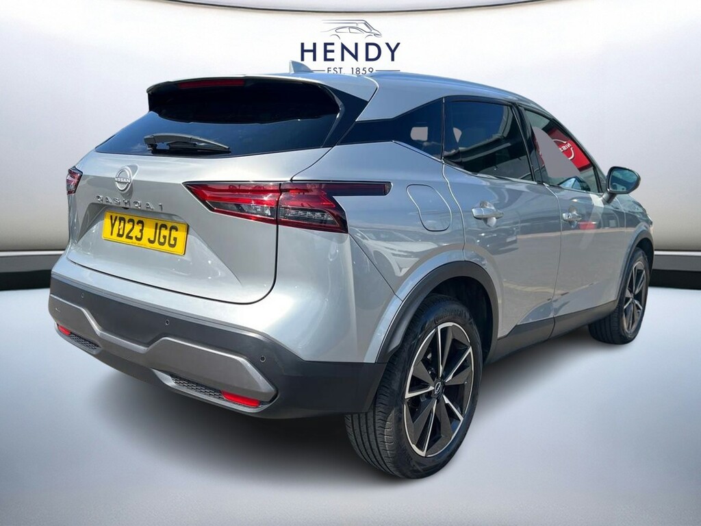Nissan Qashqai 1.3 Dig-t Mh Tekna YD23JGG Silver #4