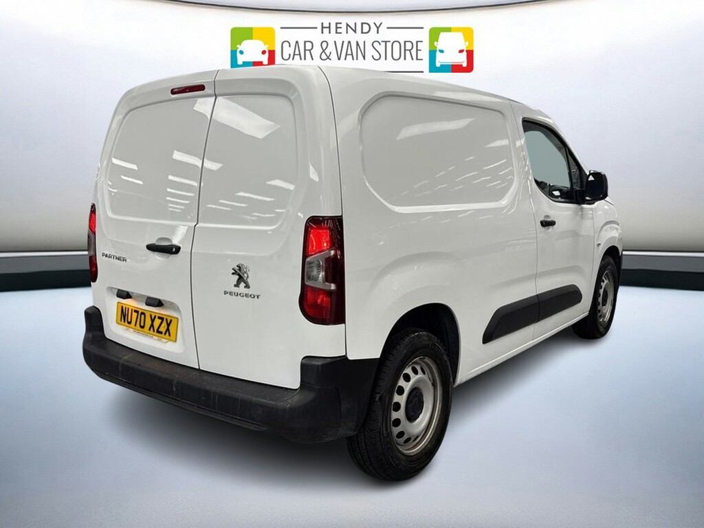Peugeot Partner 1000 1.5 Bluehdi 100 Grip Van NU70XZX White #6