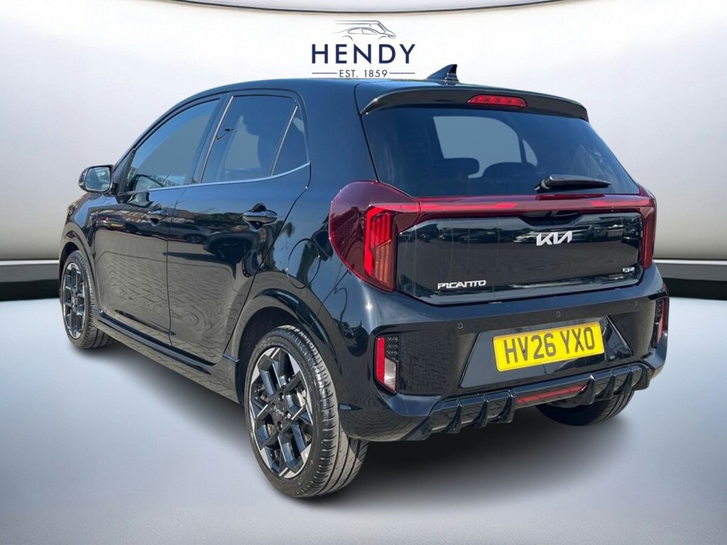 Kia Picanto 1.0 67 Gt-line HV26YXO Black #6