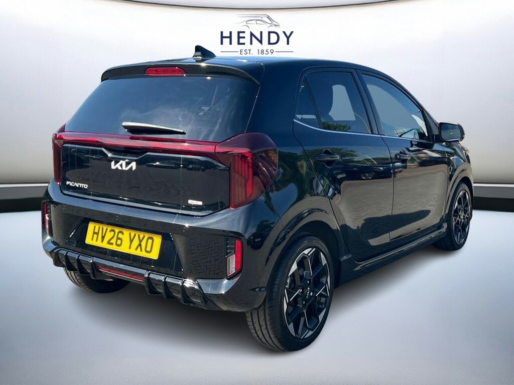 Kia Picanto 1.0 67 Gt-line HV26YXO Black #4