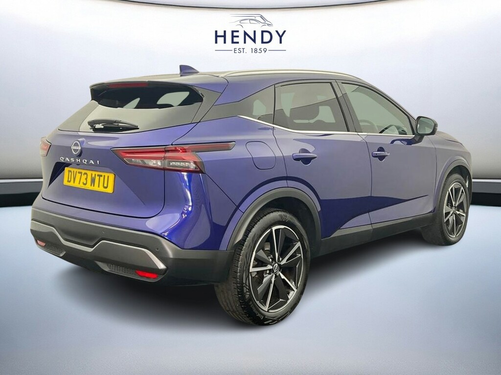 Nissan Qashqai 1.3 Dig-t Mh Tekna DV73WTU Blue #4