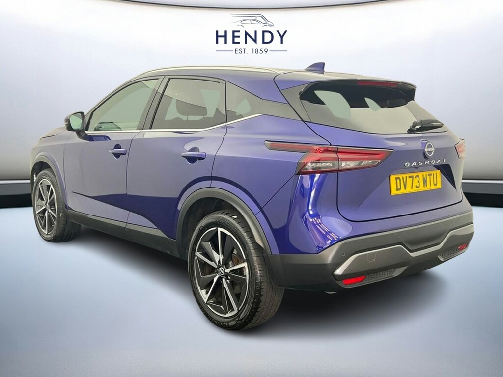 Nissan Qashqai 1.3 Dig-t Mh Tekna DV73WTU Blue #6