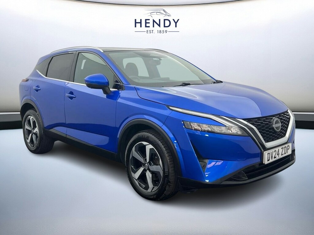 Nissan Qashqai 1.3 Dig-t Mh 158 N-connecta Xtronic Blue