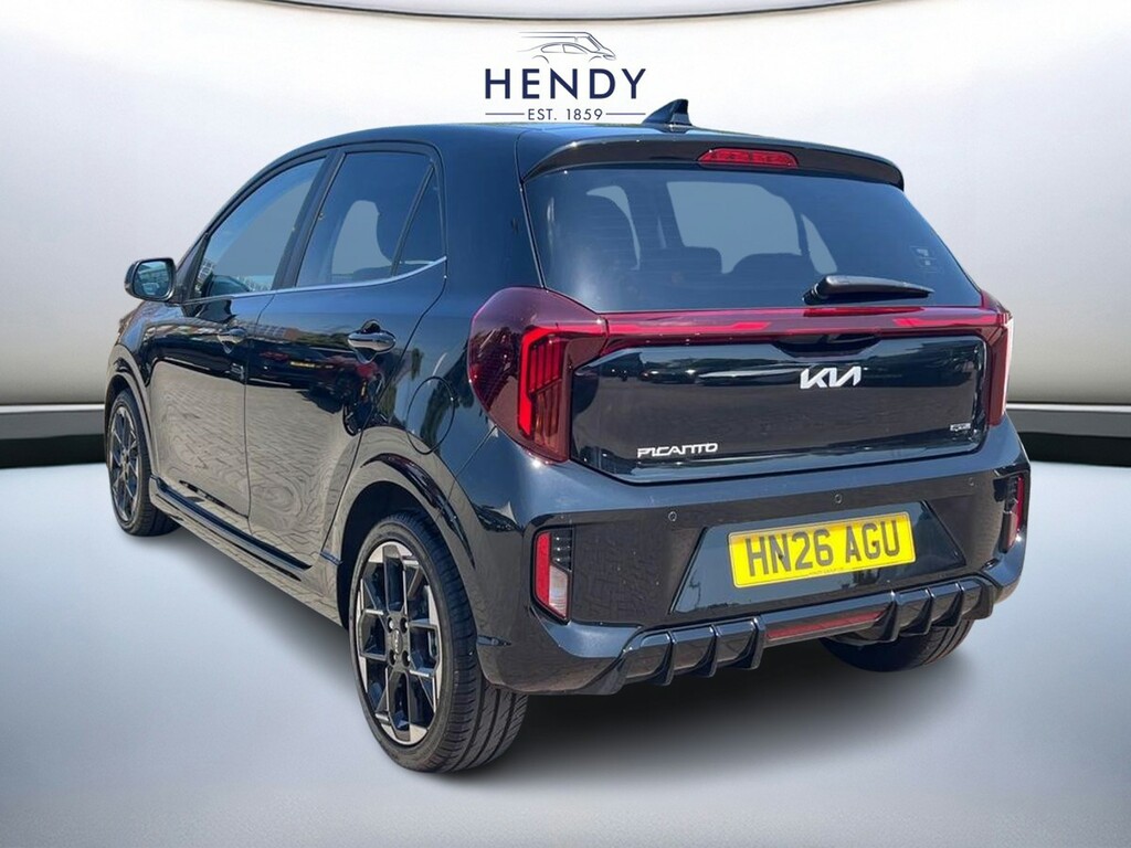 Kia Picanto 1.0 Gt-line S HN26AGU Black #6