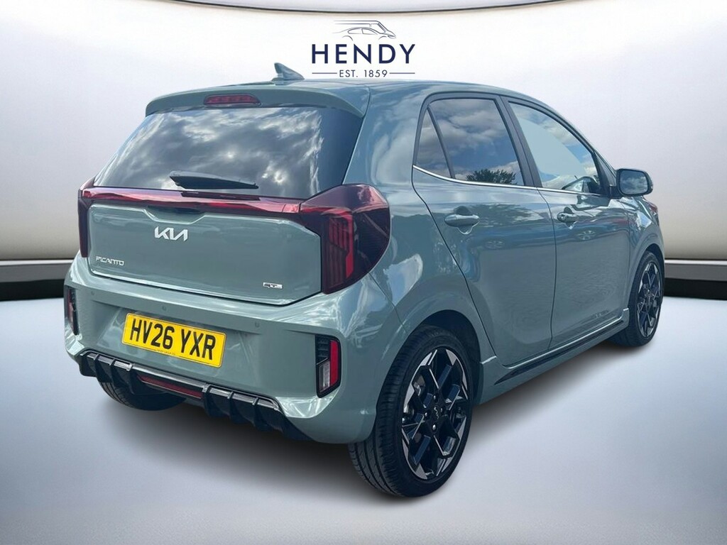 Kia Picanto 1.0 Gt-line S HV26YXR Green #4