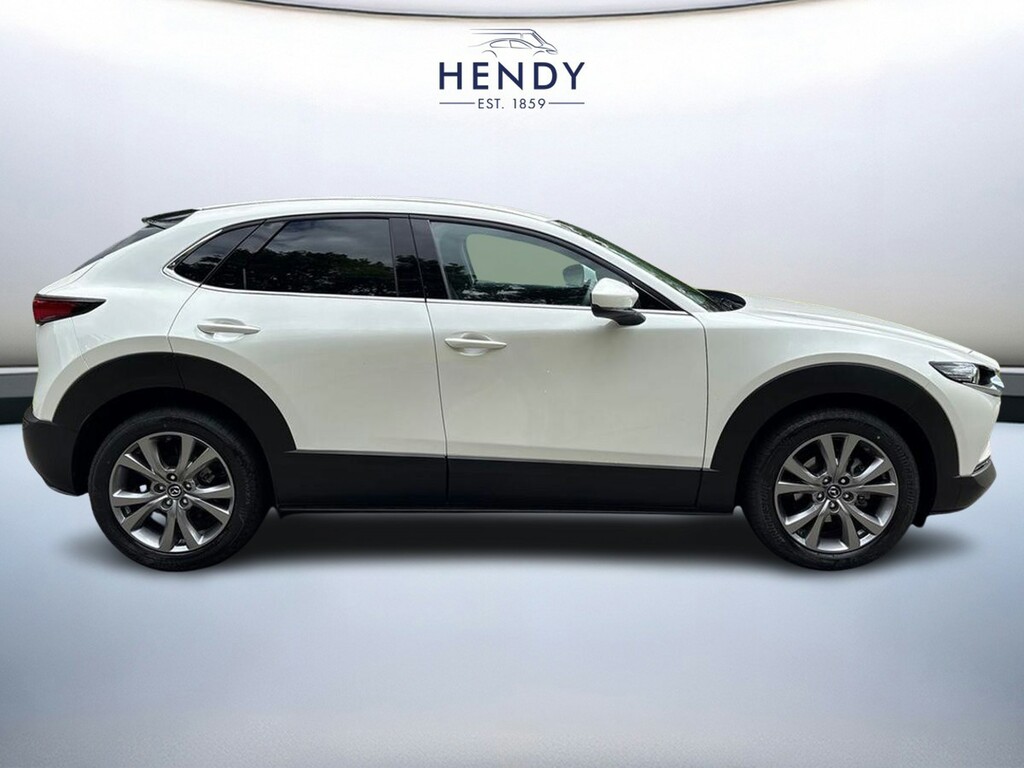 Mazda CX-30 2.5 E-skyactiv G Mhev 140 Exclusive-line White #2