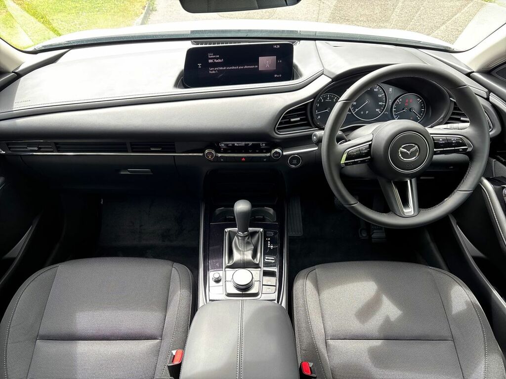 Mazda CX-30 2.5 E-skyactiv G Mhev 140 Exclusive-line White #3