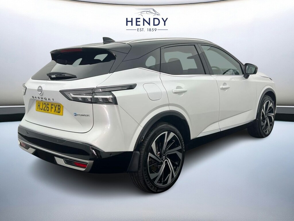Nissan Qashqai 1.5 E-power 205 Tekna HJ26FXB White #4