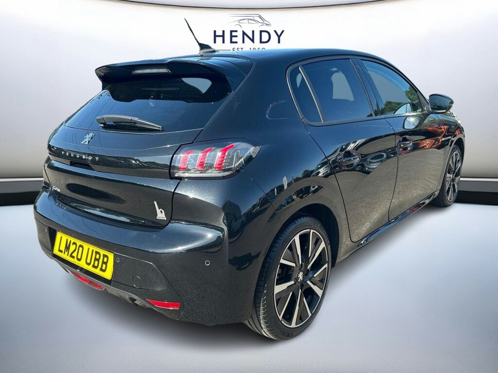 Peugeot 208 1.2 Puretech 100 Allure Premium Eat8 LM20UBB Black #4