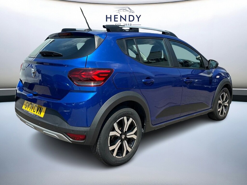 Dacia Sandero Stepway 1.0 Tce Prestige Cvt Blue #4