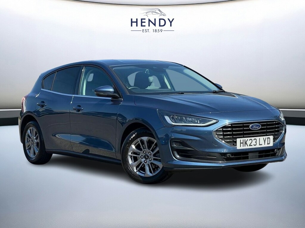 Ford Focus 1.0 Ecoboost Titanium HK23LYD Blue