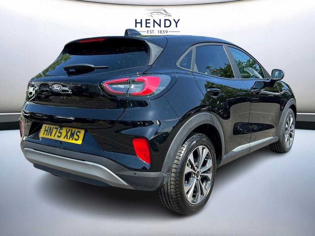 Ford Puma 1.0 Ecoboost Hybrid Mhev Titanium HN75XMS Black #4
