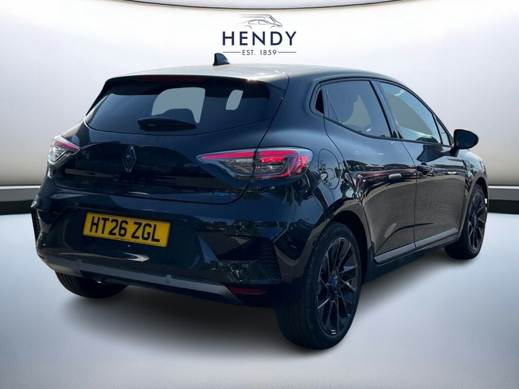 Renault Clio 1.6 E-tech Fh 145 Techno Esprit Alpine HT26ZGL Black #4