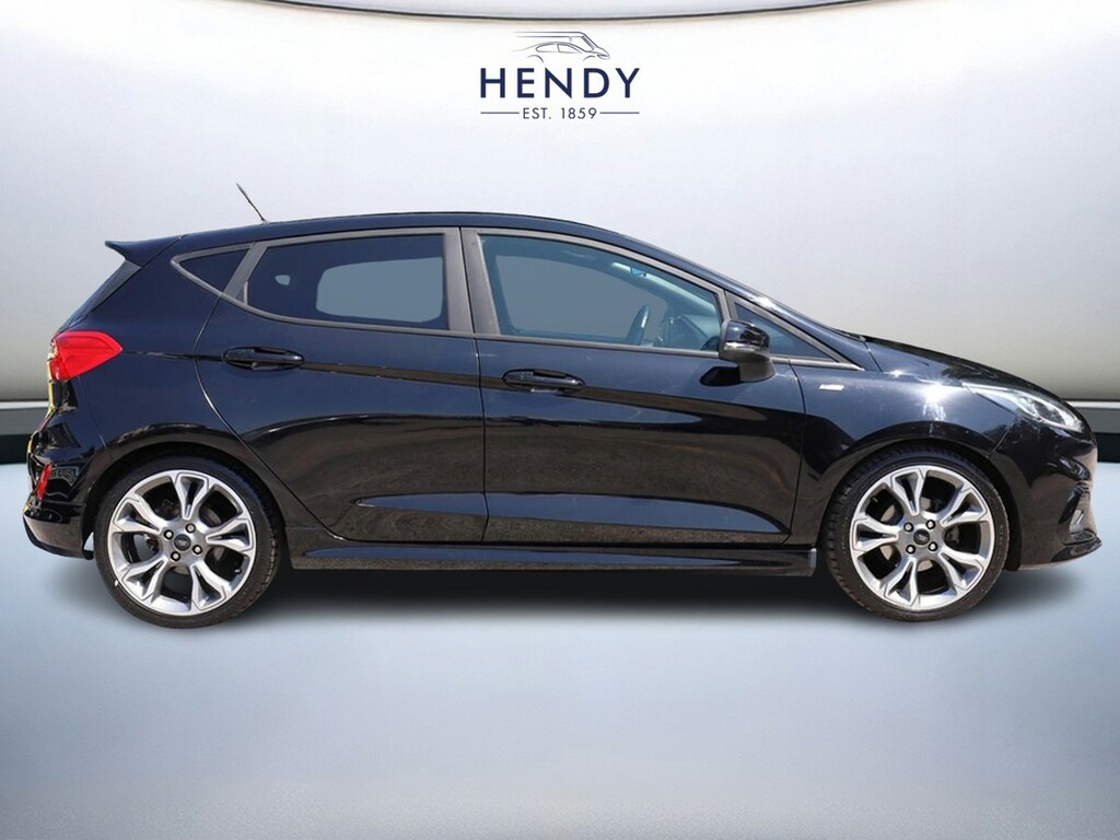 Ford Fiesta 1.0 Ecoboost St-line EN18FGD Black #2