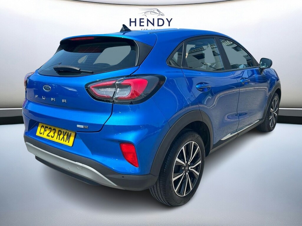 Ford Puma 1.0 Ecoboost Hybrid Mhev Titanium Dct CF23RXM Blue #4