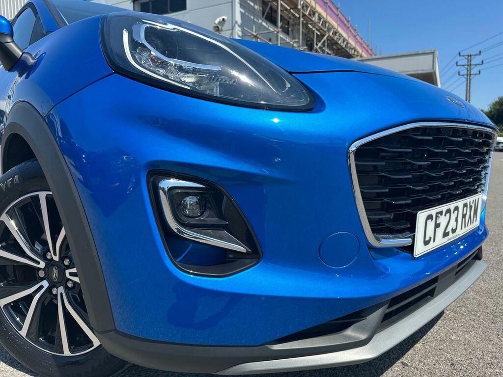 Ford Puma 1.0 Ecoboost Hybrid Mhev Titanium Dct CF23RXM Blue #3