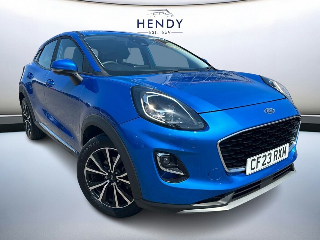 Ford Puma 1.0 Ecoboost Hybrid Mhev Titanium Dct Blue