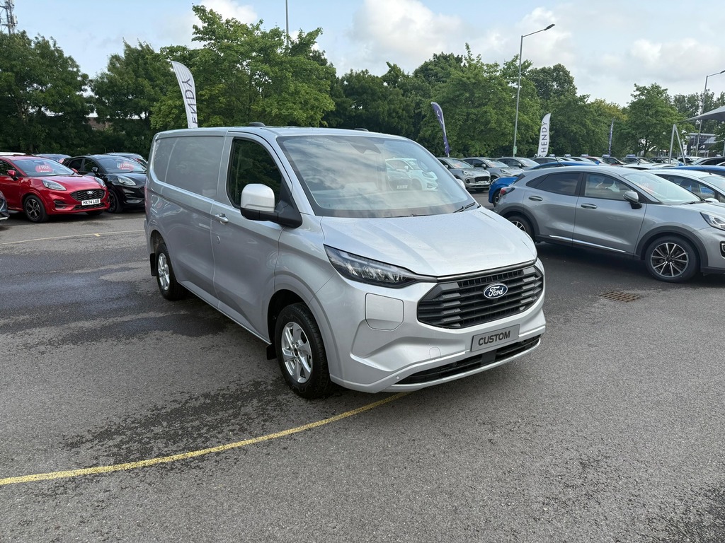 Ford Transit Custom 2.5 Phev 232Ps H1 Van Limited Silver