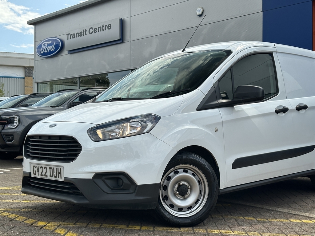 Ford Transit Courier 1.0 Ecoboost Leader Van 6 Speed GY22DUH White #5