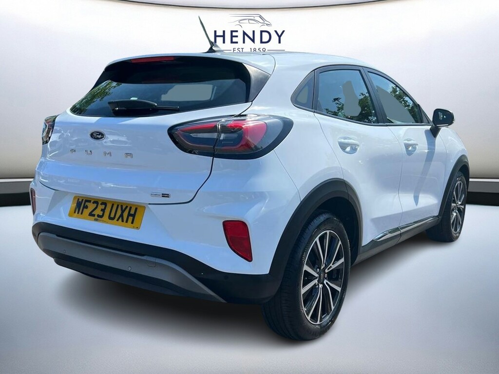 Ford Puma 1.0 Ecoboost Hybrid Mhev Titanium White #4