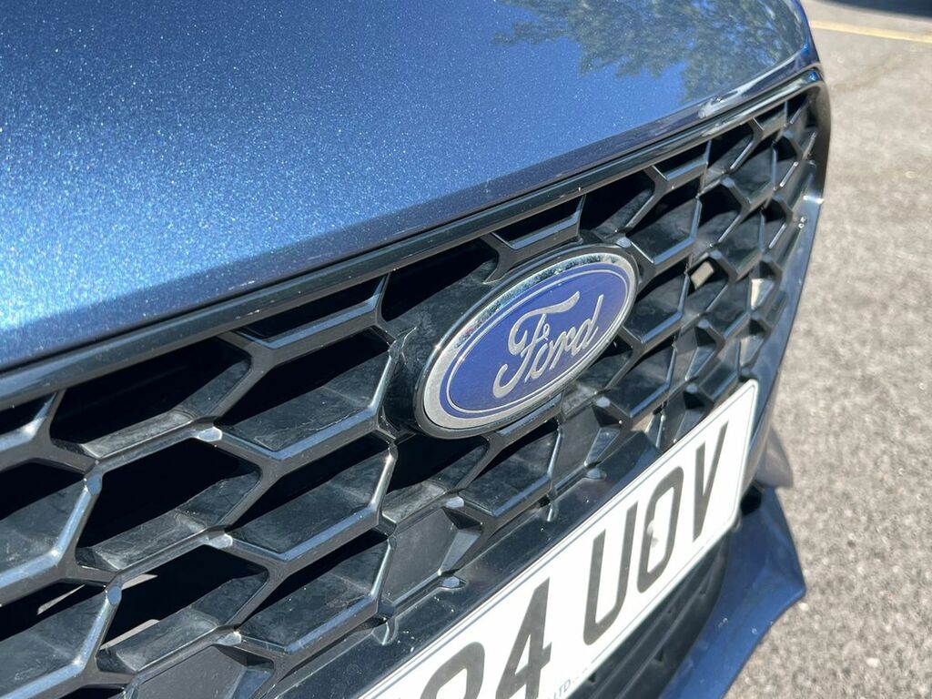 Ford Focus 1.0 Ecoboost Hybrid Mhev St-line X HN24UOV Blue #3